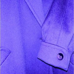 Purple, periwinkle, lavender, lilac vintage long long with shoulder pads 80’s